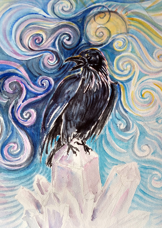 Raven Magic Art | Bright Spirit Studio