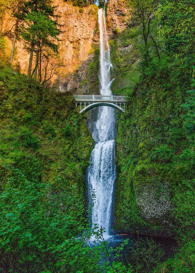 Multnomah Falls Oregon Photography Art | Dale Yakaites Photography