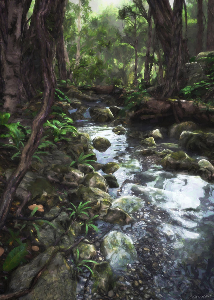 Woodland Stream | Cynthia Decker