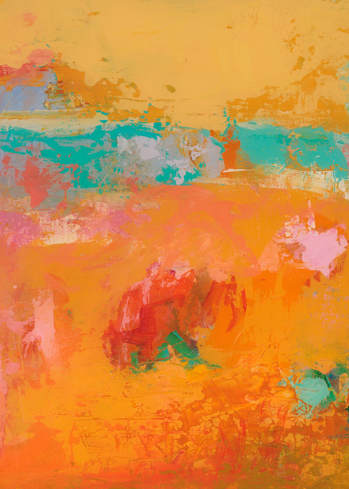 Bright Colored Santa Fe Abstract Painting
