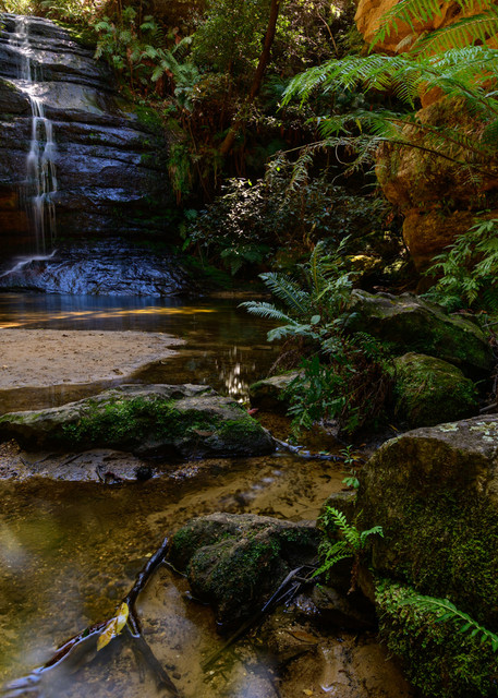 Waterfall Pool Of Siloam - Leura Blue Mountains National Park NSW Australia | Watefall