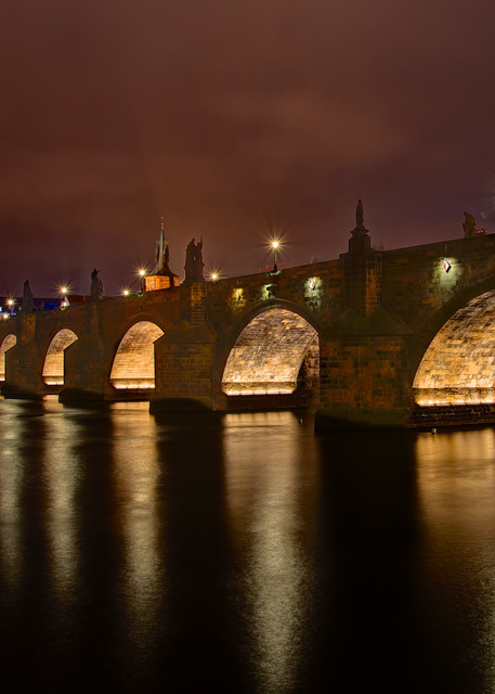 Karluv Most - Praha Charles Bridge Prague Czech Republic | Limited Edition Nightscape