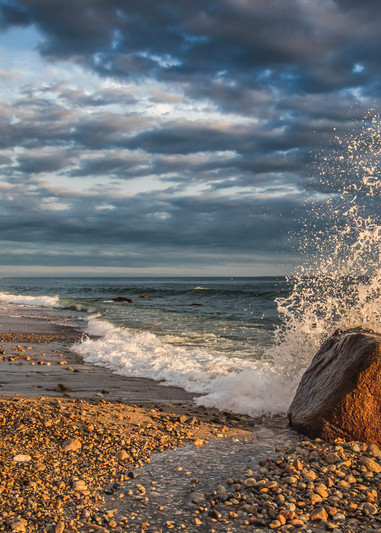 Moshup Beach Splash Art | Michael Blanchard Inspirational Photography - Crossroads Gallery