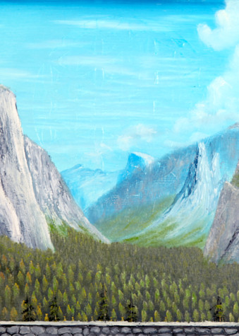 Yosemite Landscape painting