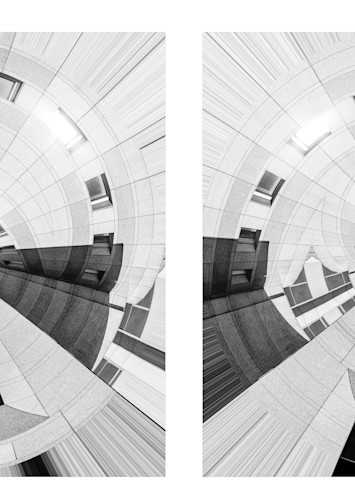Reflected Projection (diptych)
