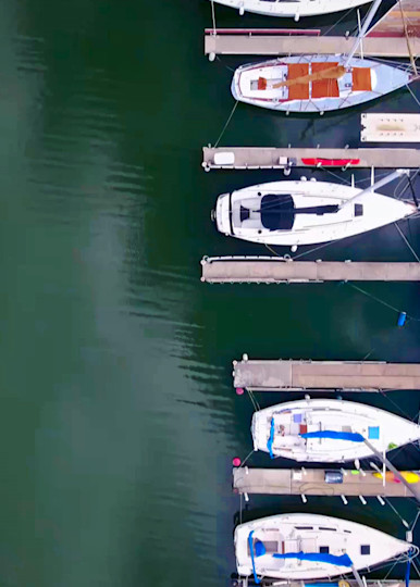 Birds Eye Of Boats1 Art | Drone Video TX