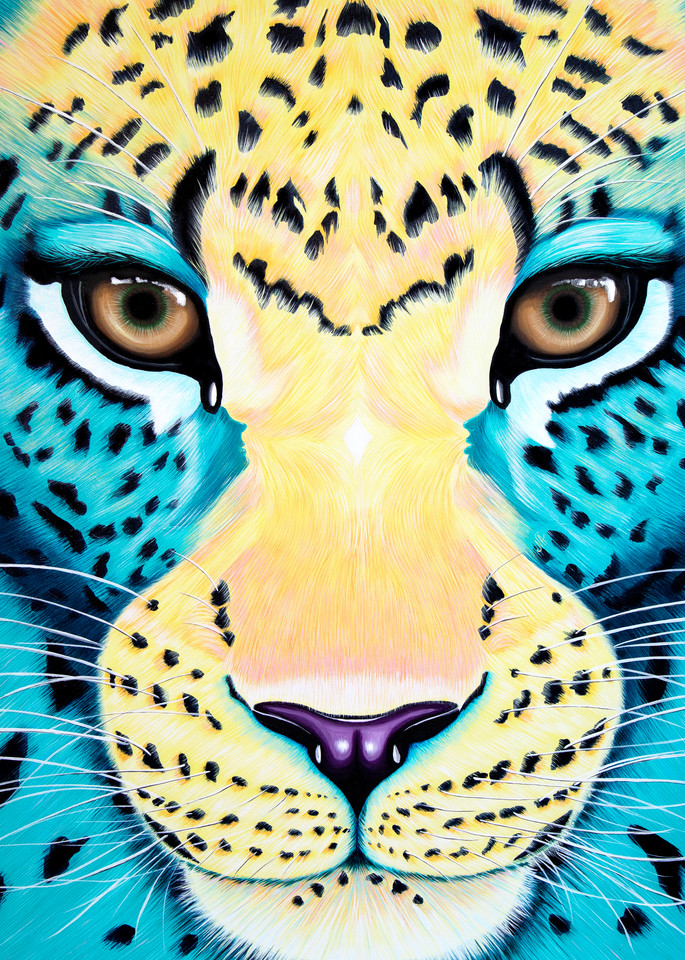 Leopard Acrylic painting 