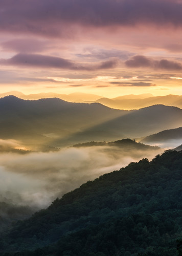 Morning in the Smoky Mountains photography