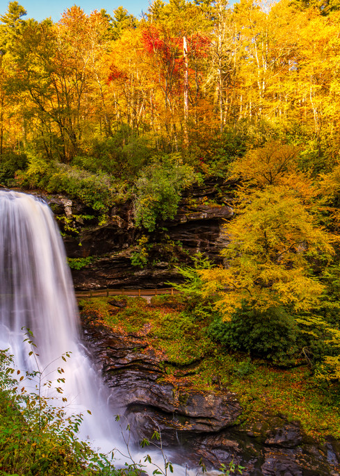 Dry Falls photography - Smoky Mountains waterfall fine-art photography prints
