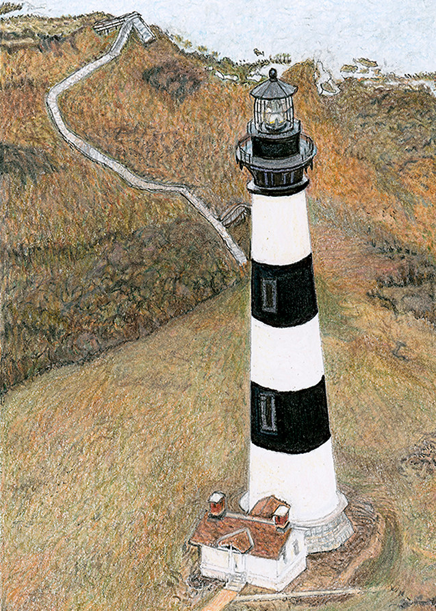 Lighthouse   Bodie Island Nc Art | Digital Arts Studio / Fine Art Marketplace