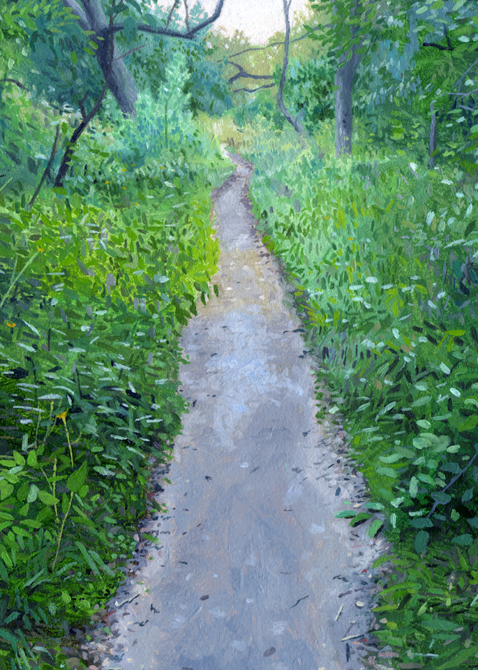 The Path, Nature Paintings, The Art of Max Voss-Nester