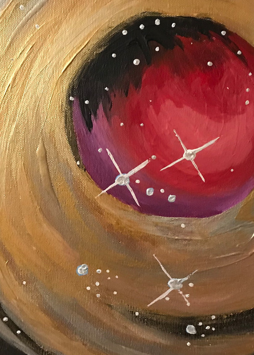 Inside A Colossal Bubble Nebula Art | Marci Brockmann Author, Artist, Podcaster & Educator