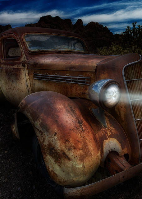 Ghost Car  Photography Art | Jarrod Ames Photography 