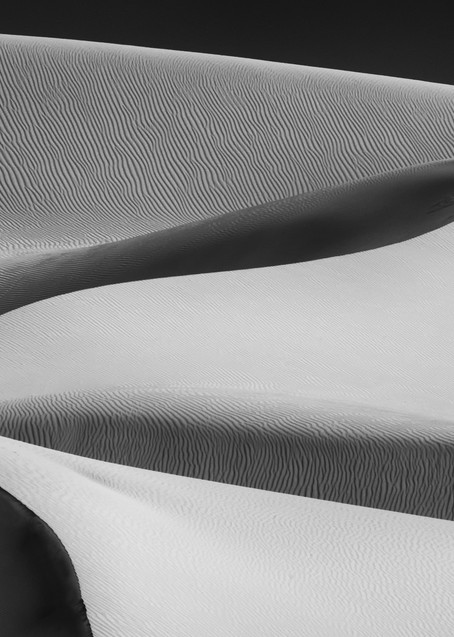 Sand Dunes black and white print