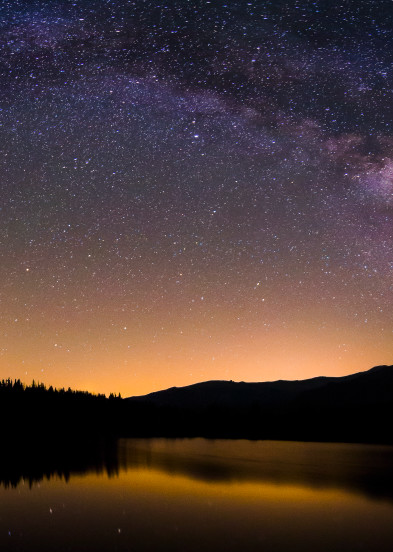 Bear Lake Milky Way Pano Art | Jesse McLaughlin Photography