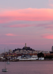 Sunset From Aquatic Park by Josh Kimball Photography