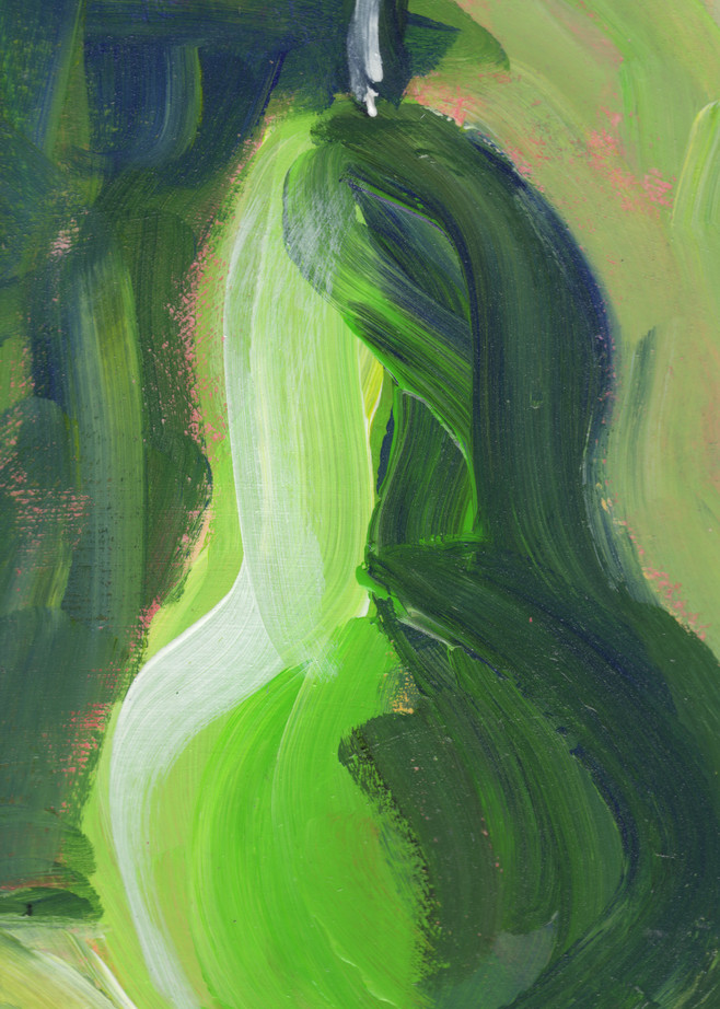 Green Pear Art | Marcy Brennan Art