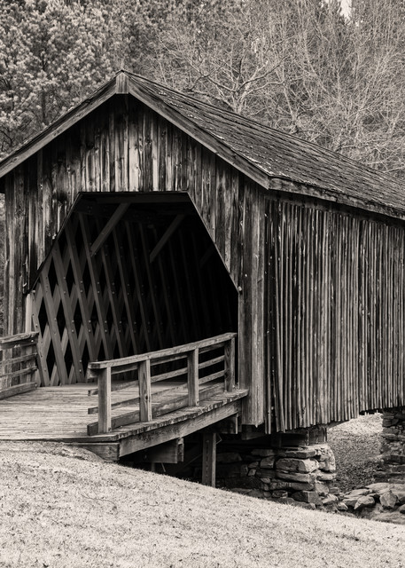 Auchumpkee Creek Covered Bridge photography print