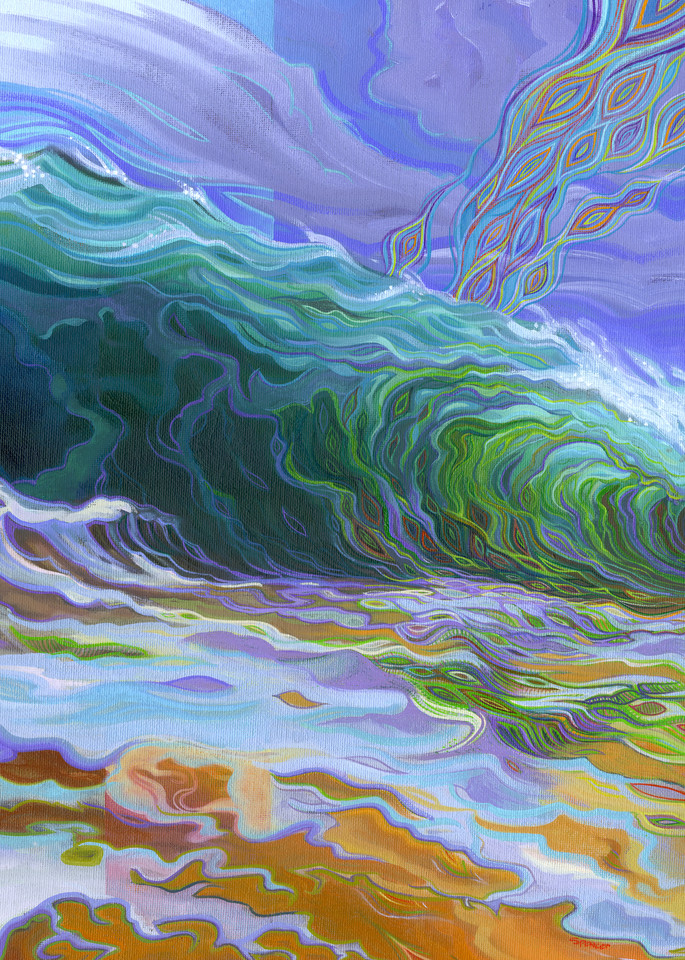 Between Two Worlds Painting by Spencer Reynolds