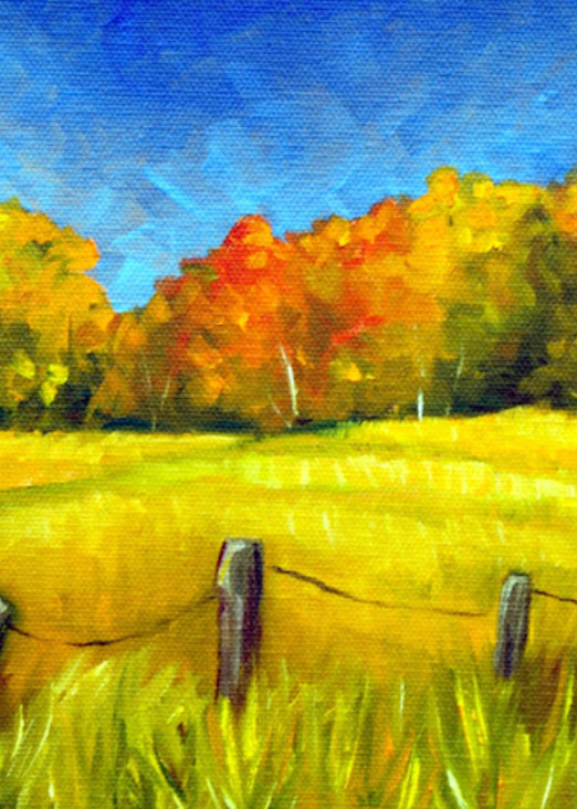 Autumn colors on the range fine art print