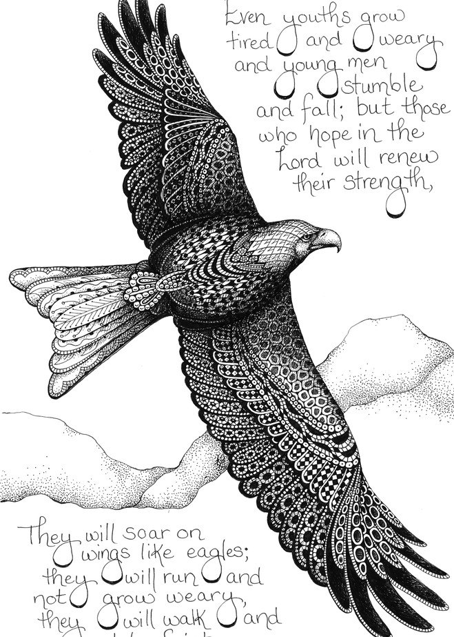 Isaiah 40 (eagle)