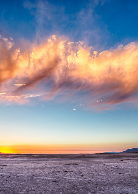 Salt Flat Sunset Ii Photography Art | Nathan Larson Photography