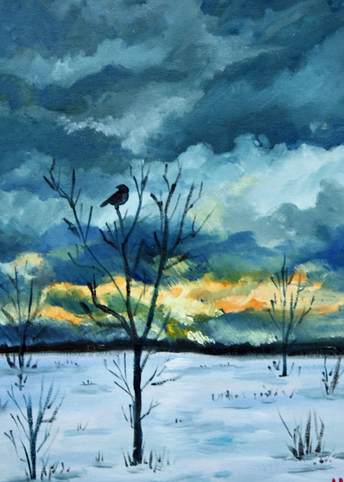 After the Snow Fine Art Print By Hilary J. England