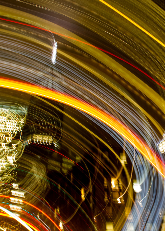 New York City At Night One World Motion Abstract Photography Art | Nathan Larson Photography