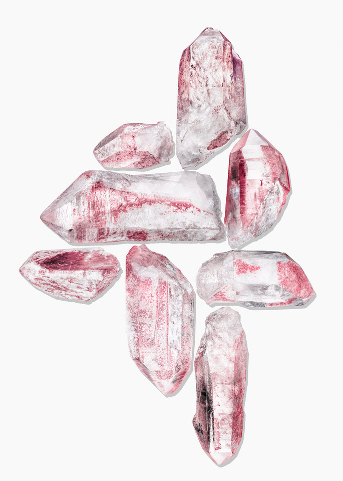 Timothy Hogan Pink Crystals Prints