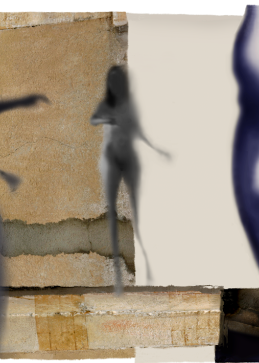 Buy Art Prints of Digital Media Painting Shadow Dancing