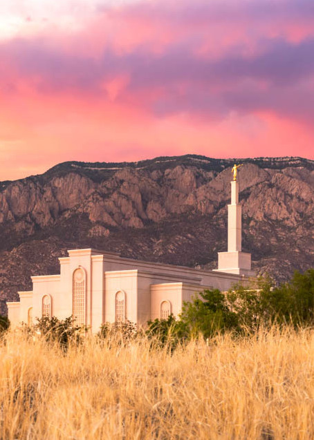 Albuquerque Temple - Southwest Sunset