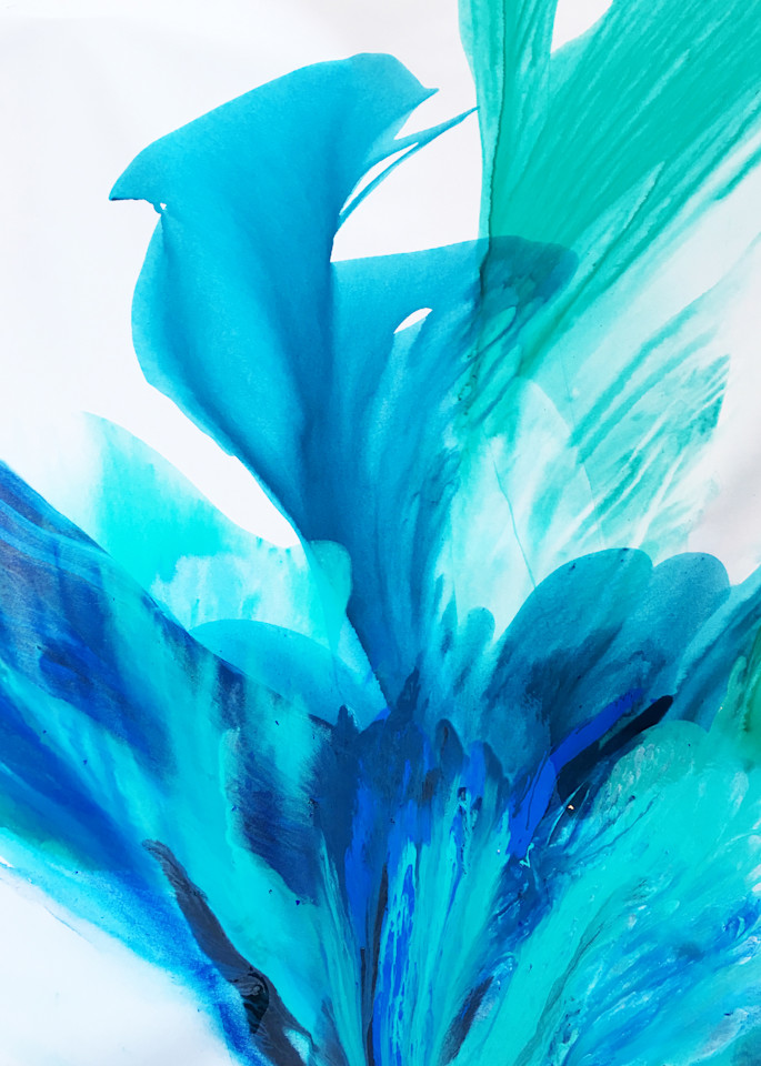 Blue Spring Small Art | Doreen Wulbrecht