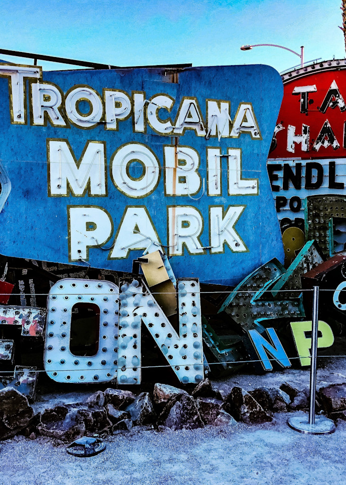 Tropicana Mobil Park Photography Art | Fire Sign Creations, LLC