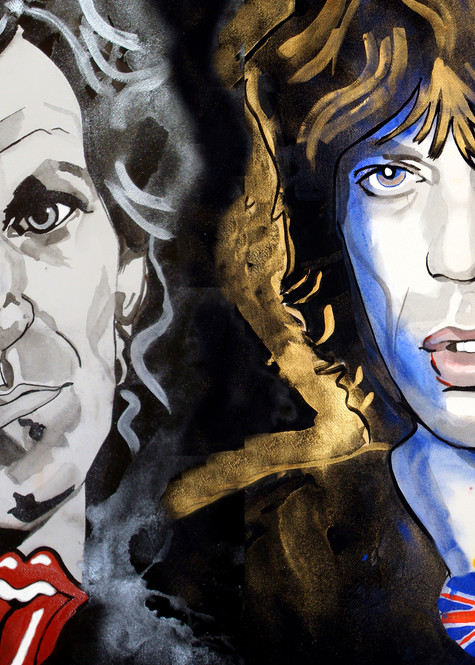 Rolling Stones Art | William K. Stidham - heART Art