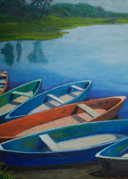 Valentin Boats #2 Art | Dave Lambeth Fine Art