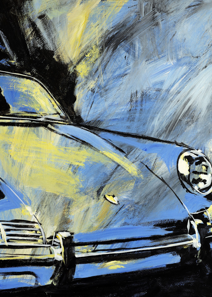 Blue Yellow Early 911 Art | Telfer Design, Inc.