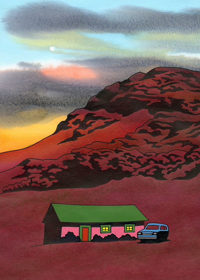 Daydream Of The Legendary Hut Art | Fine Art New Mexico
