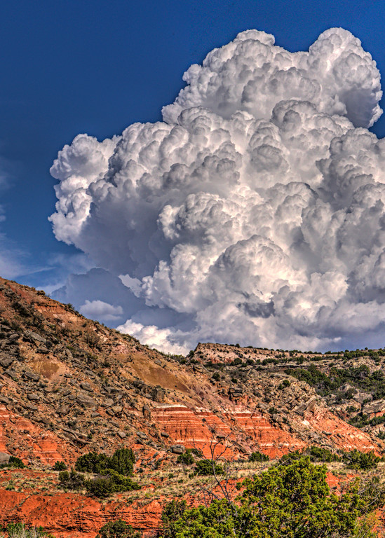 Storm Brewing over Palo Duro Canyon
