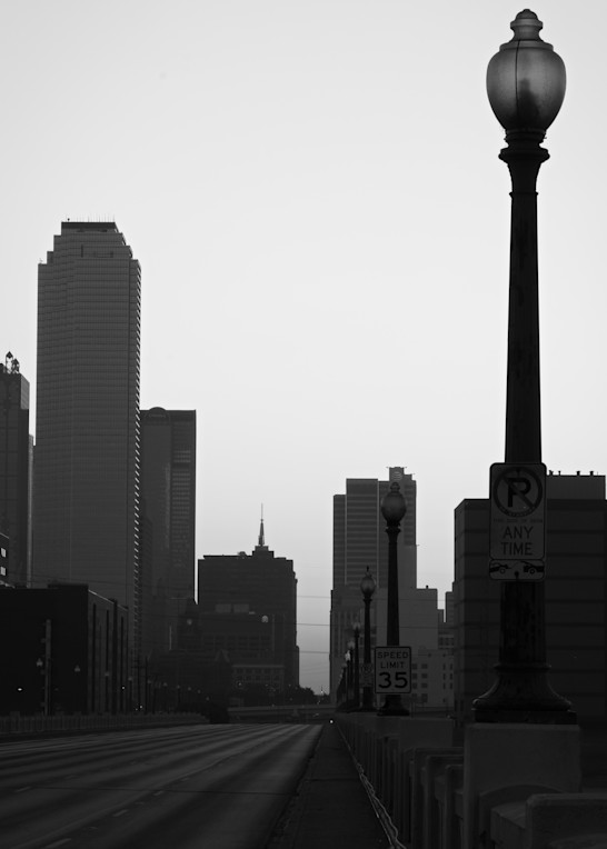 Dallas Skyline At Dawn 18 Art | Drone Video TX