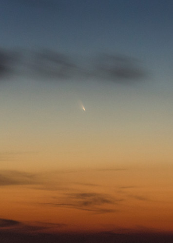 Pan Starrs Comet Over Robbinsville Art | Drew Campbell Photography