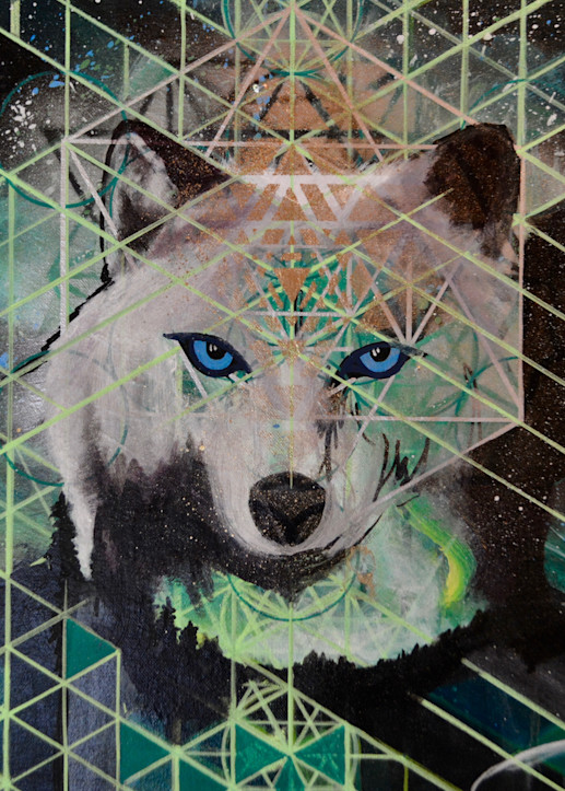 White Wolf Spirit Art | Gnarwhal Designs