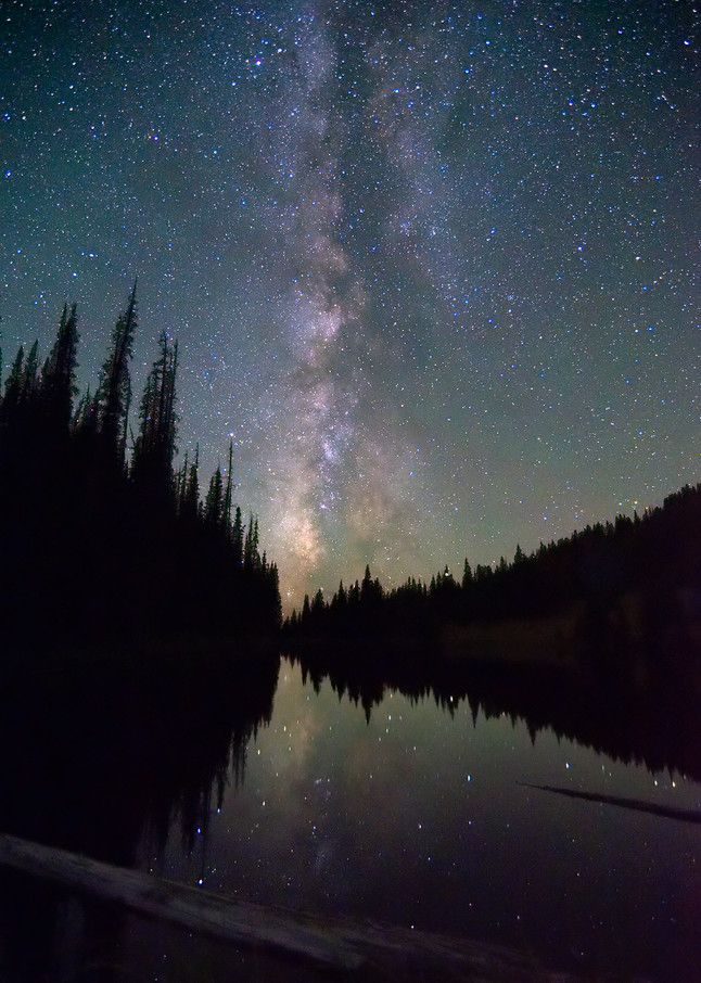 Night Time Reflections At Lake Irene Photography Art | Nicholas Jensen Photography