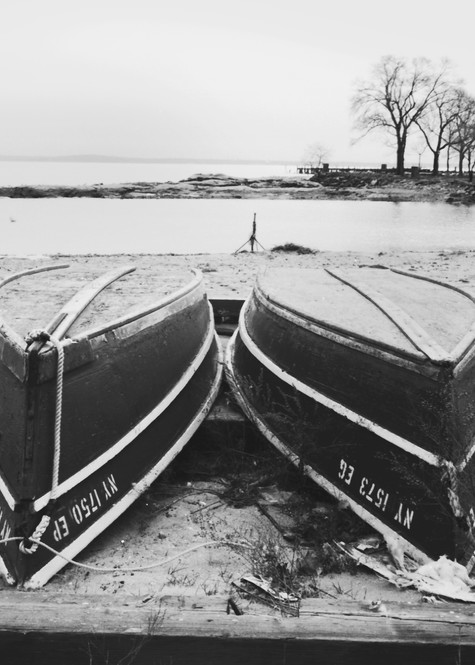 Row Boats On Long Island Sound Photography Art | Peter Welch