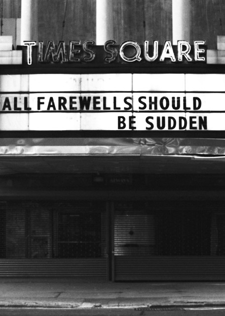 All Farewells Should Be Sudden Photography Art | Peter Welch