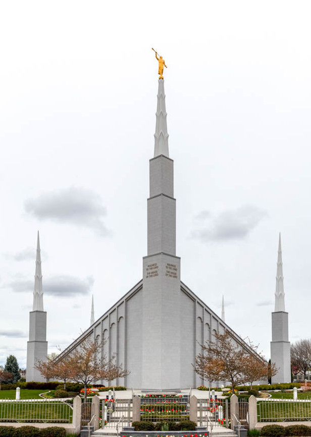 Boise Idaho Temple - Front View