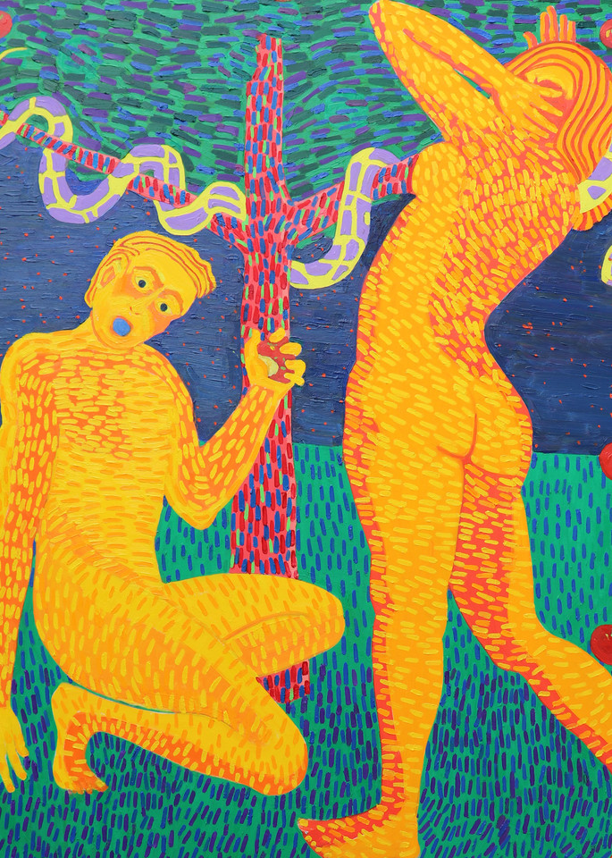 Adam And Eve Art | Studio Z of Taos