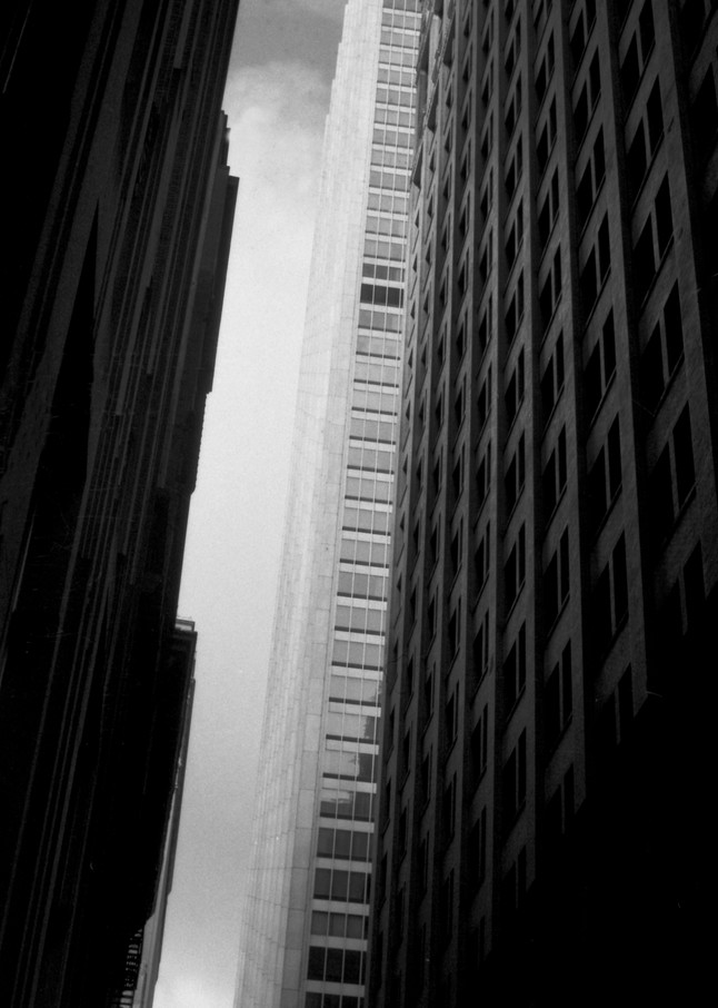 Manhattan Chase Leaning Photography Art | Peter Welch