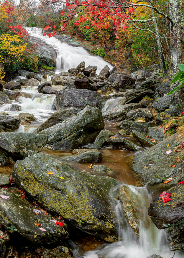Autumn Second Falls V Art | Red Rock Photography