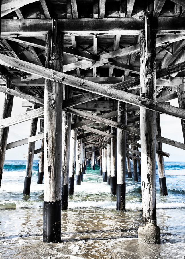 Newport Beach Pier   Vertical Photography Art | Rosanne Nitti Fine Arts