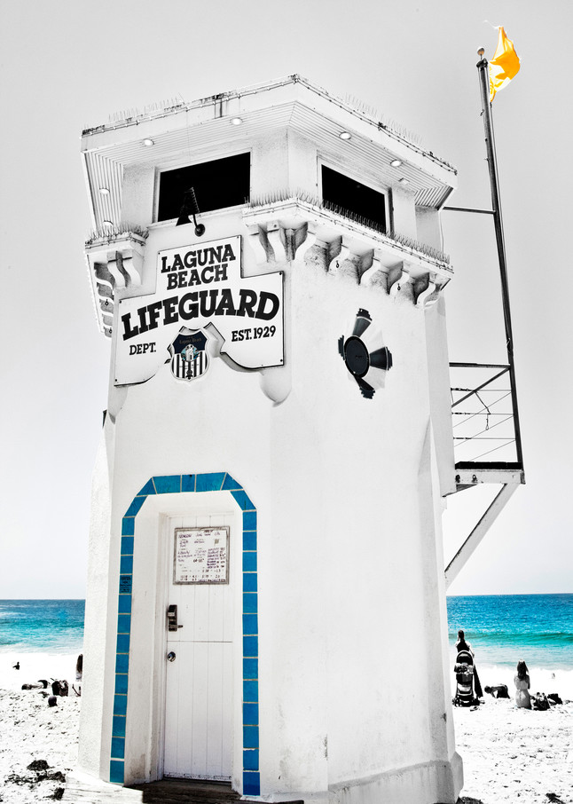 Lifeguard Laguna Photography Art | Rosanne Nitti Fine Arts